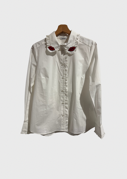 Chemise P.A.R.O.S.H. blanche T.L