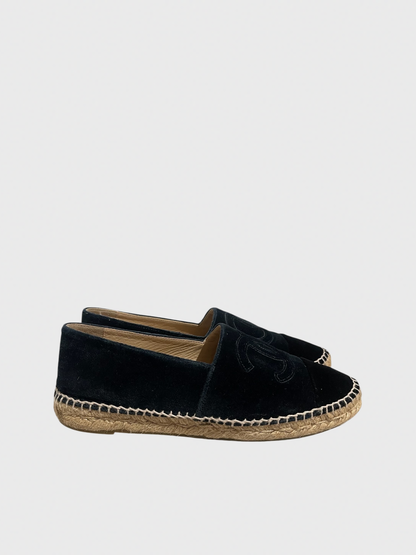 Espadrilles Chanel bleu marine T.39