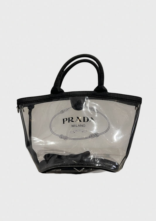 Sac Prada Canapa Transparent