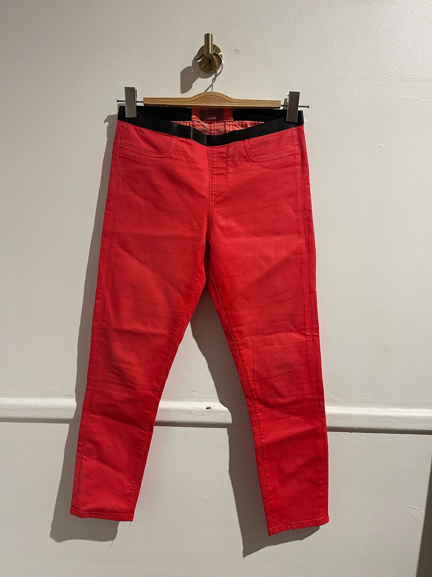 Pantalon Helmut Lang rouge T.28