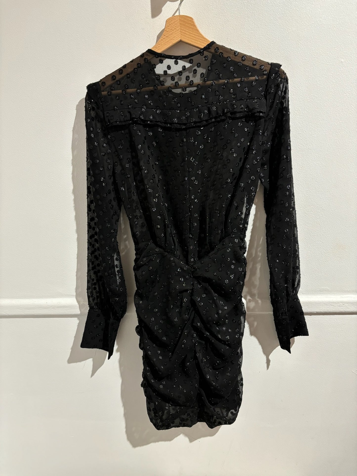 Robe Isabel Marant noire T.34