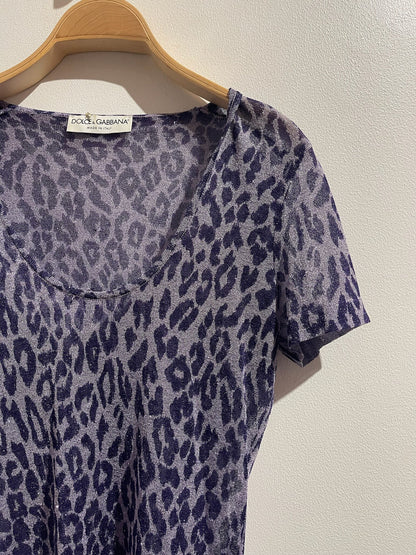 T-shirt Dolce & Gabbana violet T.S