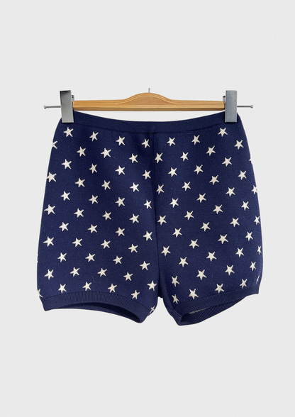 Short Miu Miu bleu T.34
