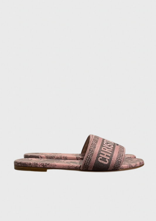 Mules Dior Dway rose T.37