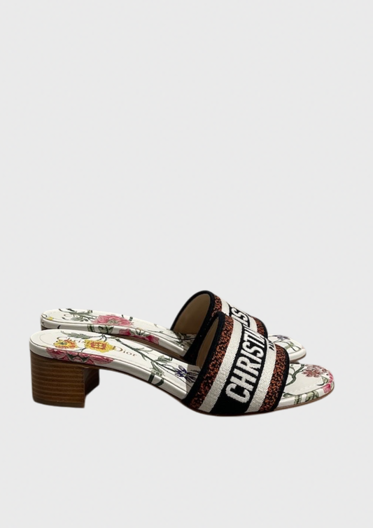 Mules Dior Dway T.36,5 Neuves