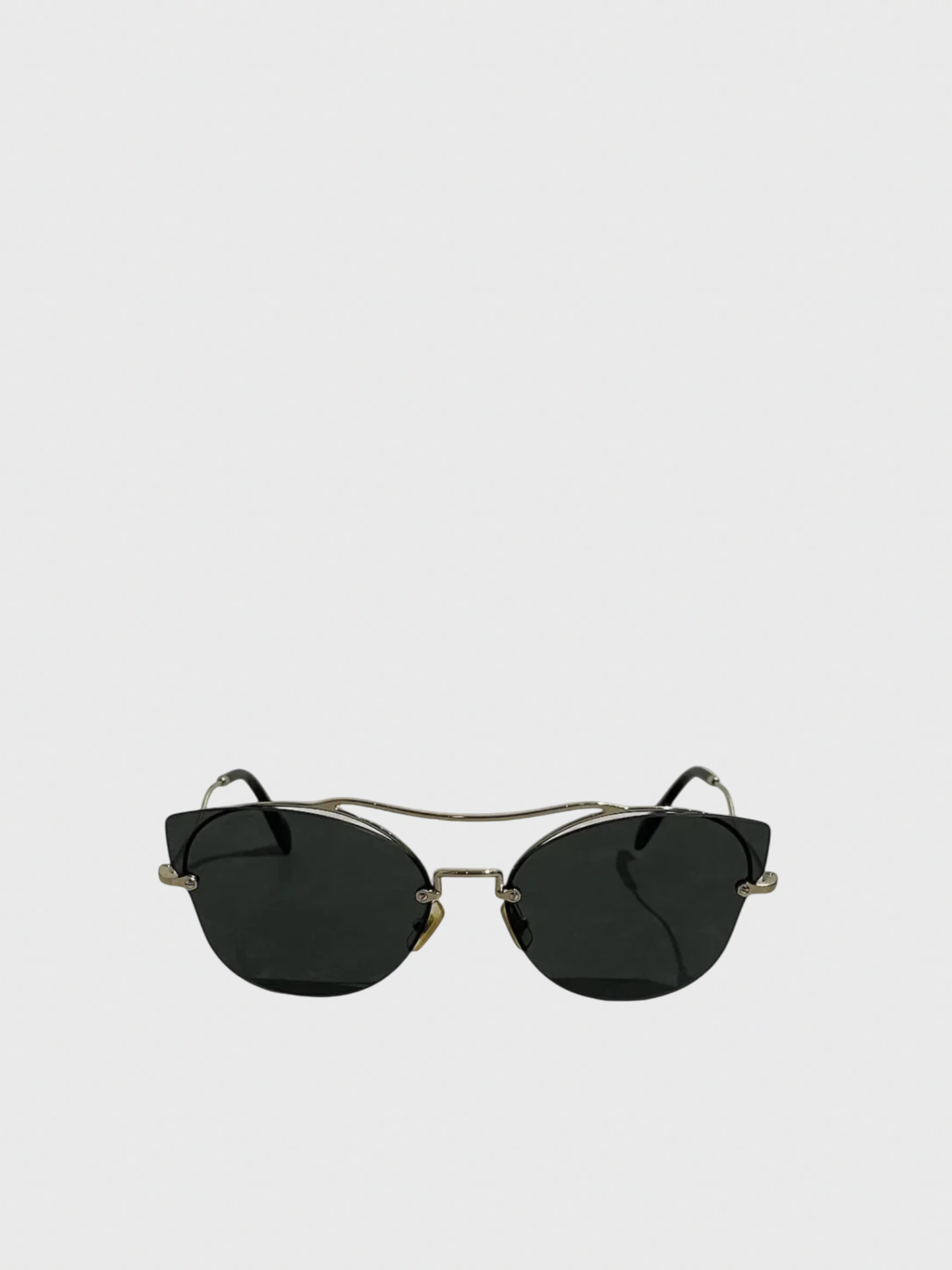Lunettes Miu Miu dorées