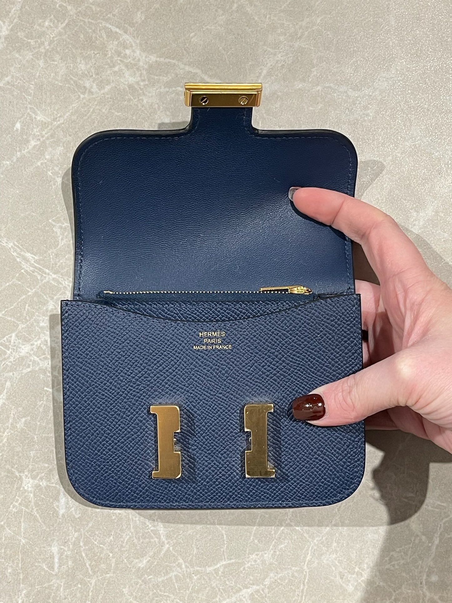 Portefeuille Hermès Constance Slim NEUF