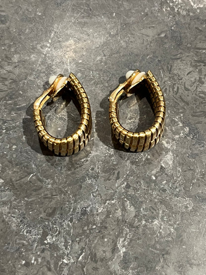 Boucles d'oreilles Bulgari Tubogas