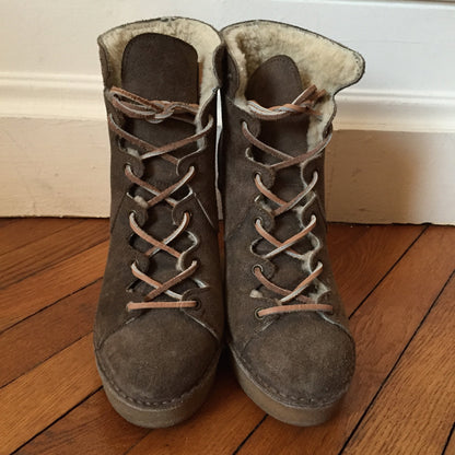 Boots Pierre Hardy Fourrées T.39