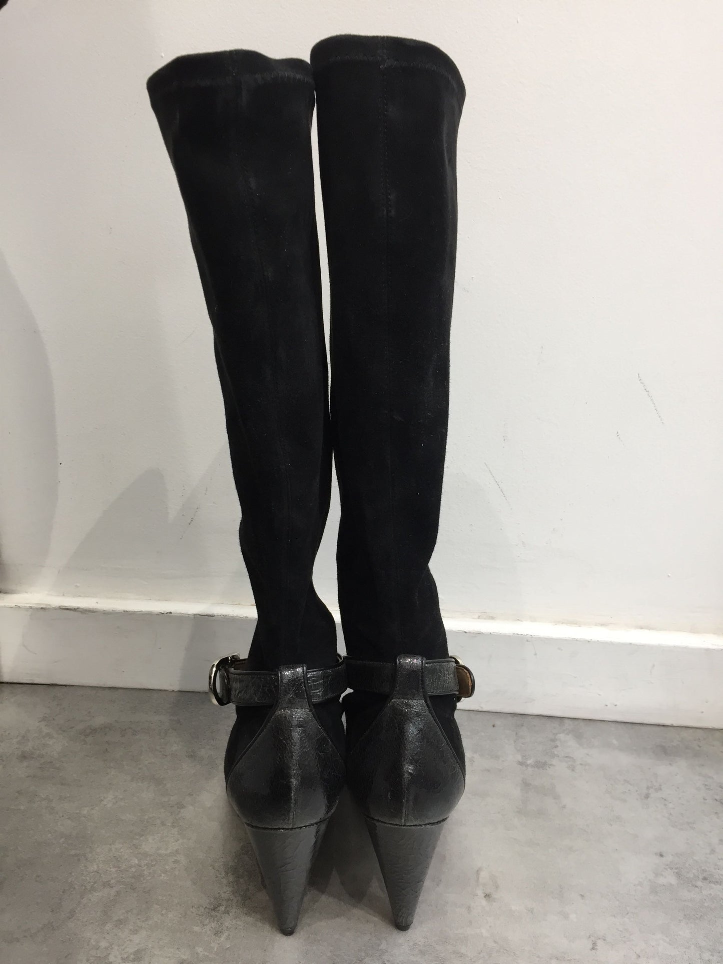 Bottes Sonia Rykiel noires T.38 NEUVES