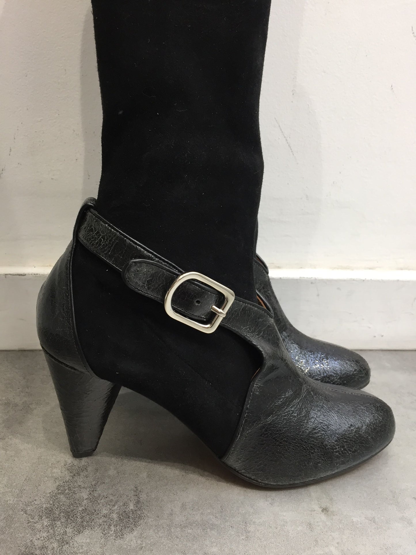 Bottes Sonia Rykiel noires T.38 NEUVES