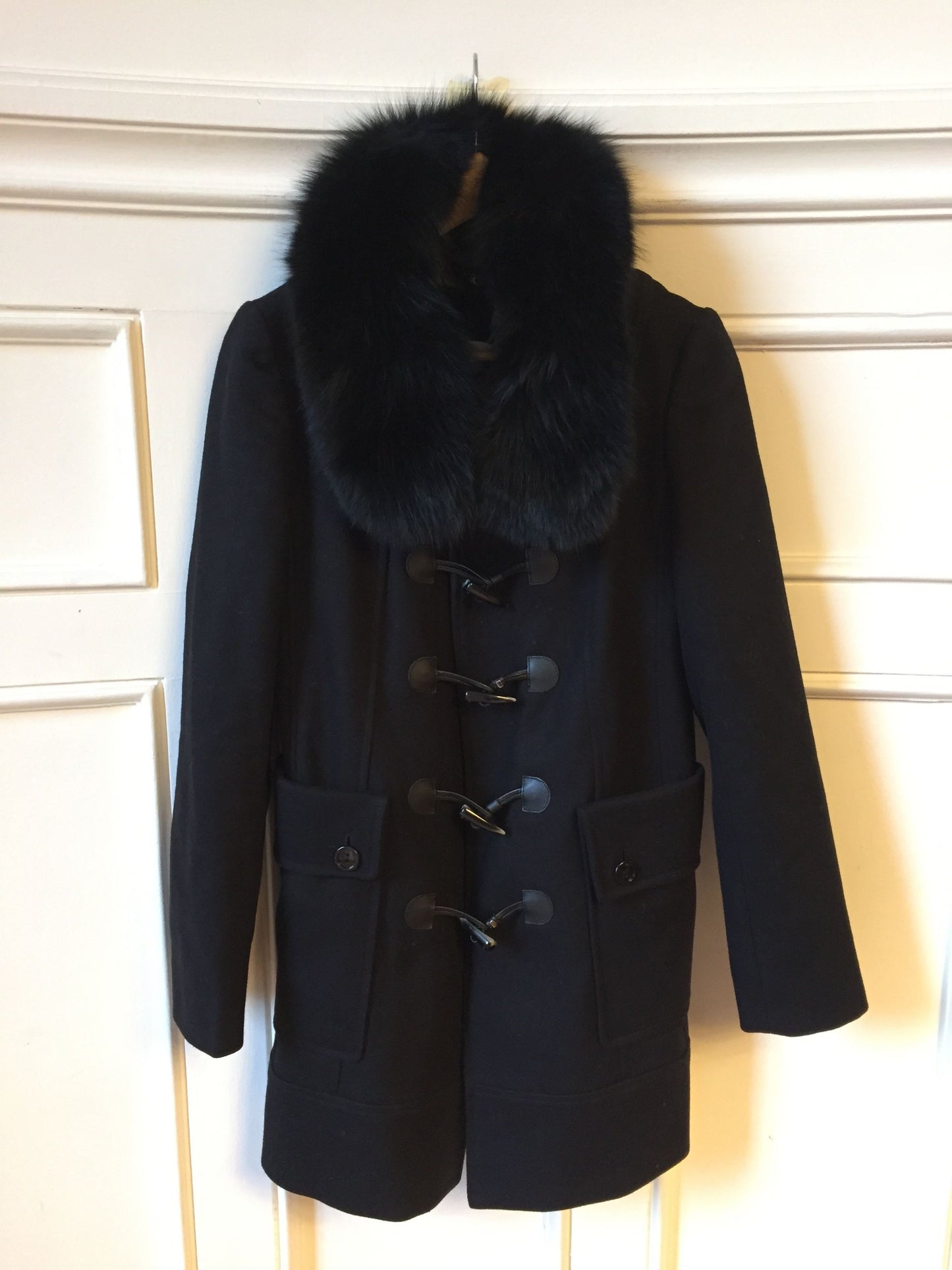 Manteau Pinko noir T.38