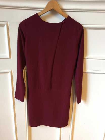 Robe Iro bordeaux T.36