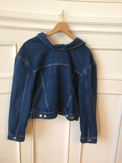 Veste Balenciaga denim bleu T.34