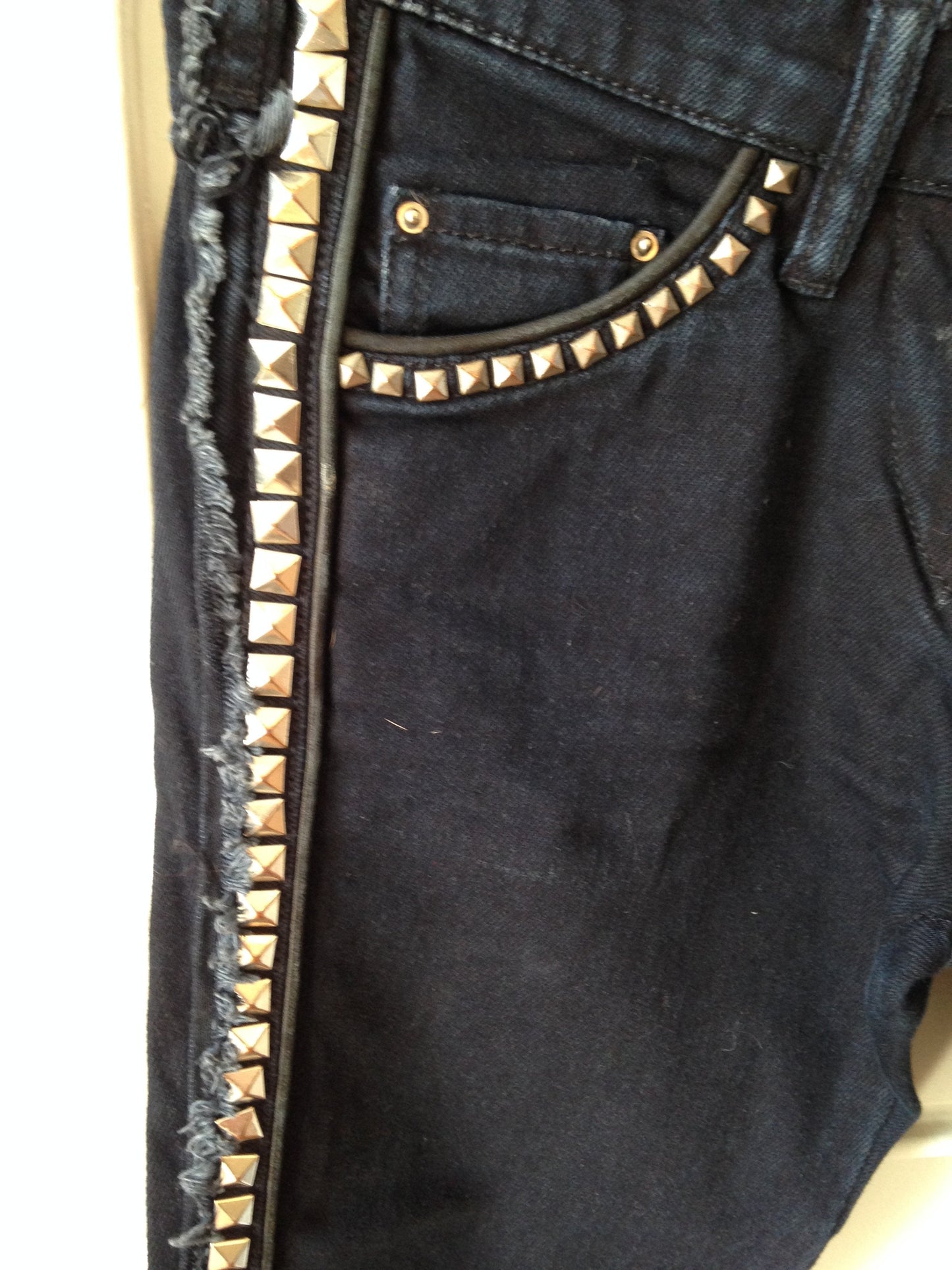 Jeans Isabel Marant à clous T.1