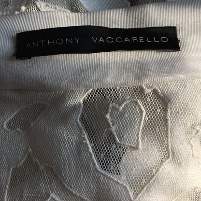 Top Anthony Vaccarello Blanc T.36