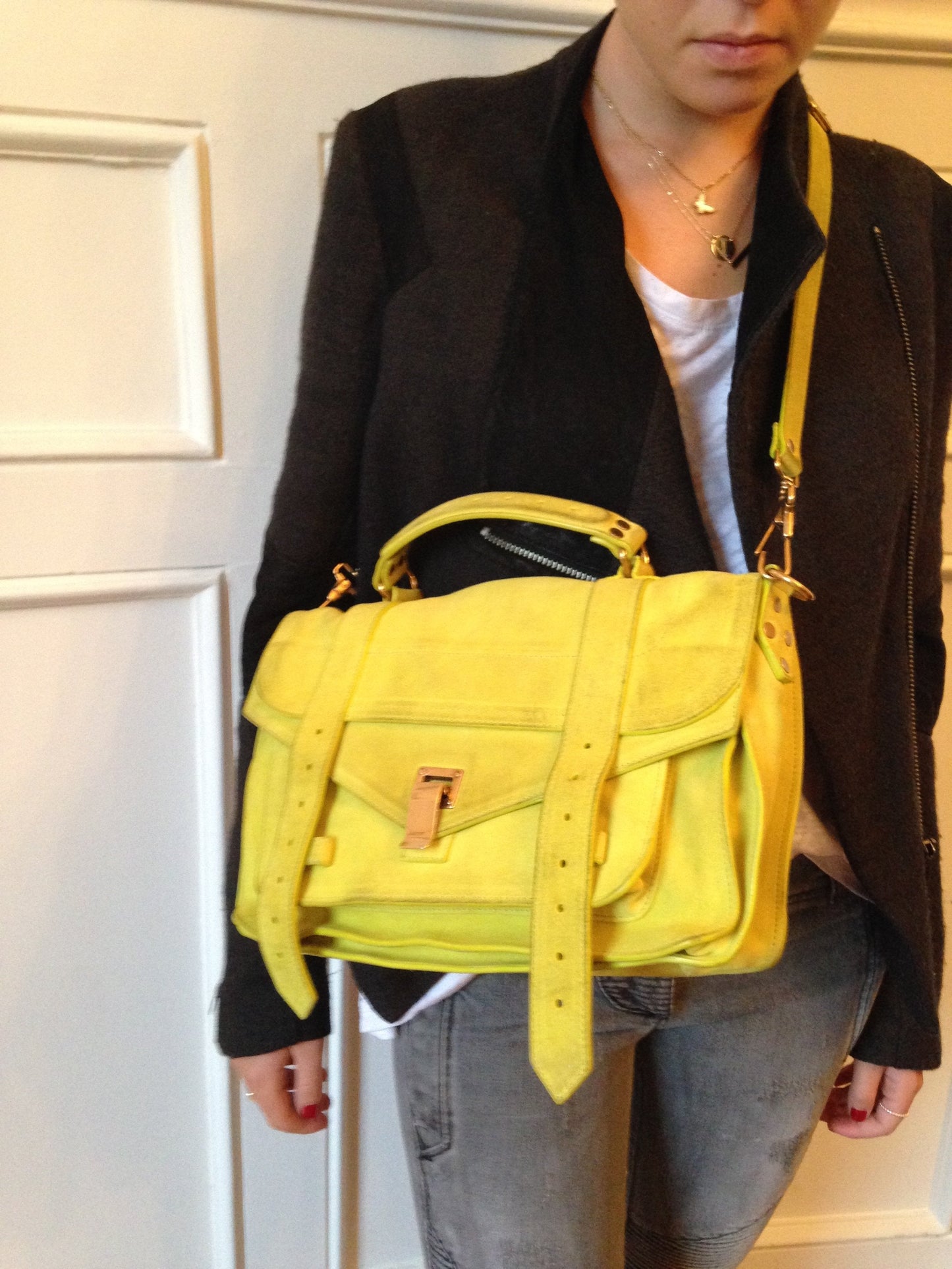 Sac Proenza Schouler PS1 jaune