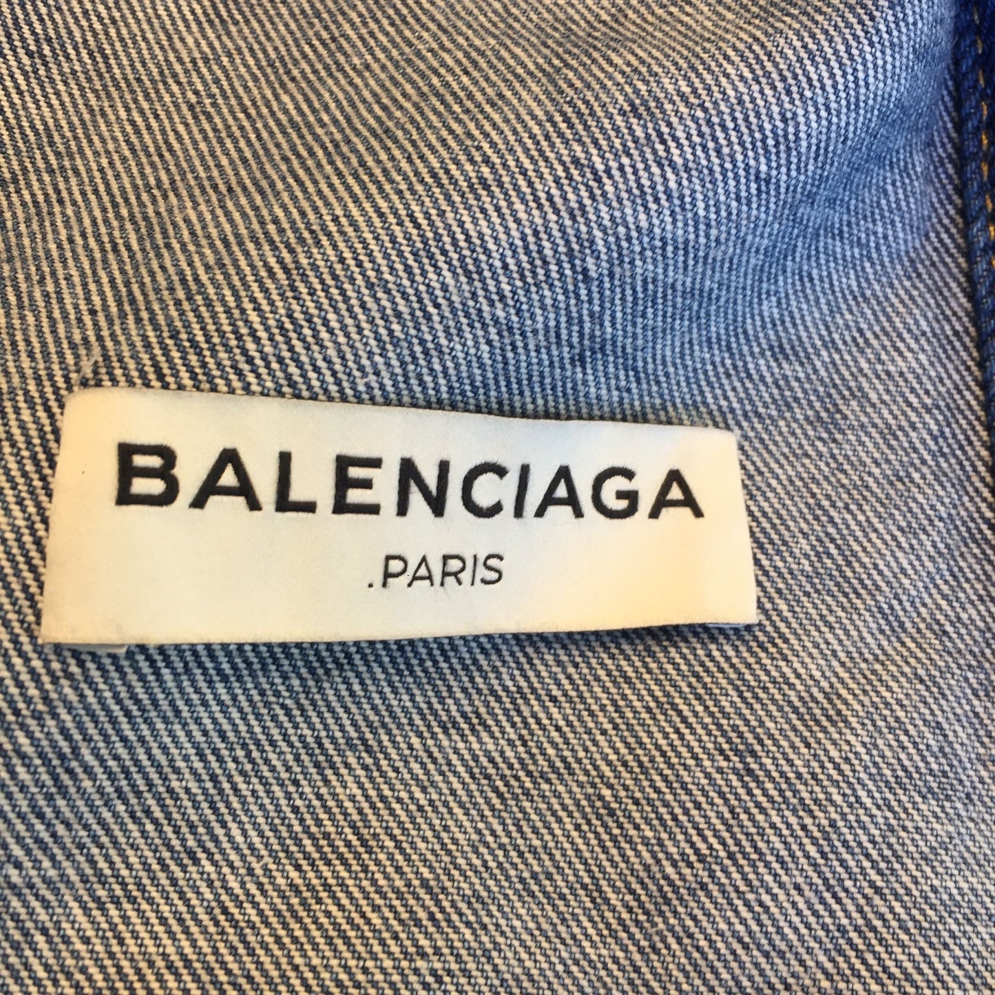 Veste Balenciaga denim bleu T.34