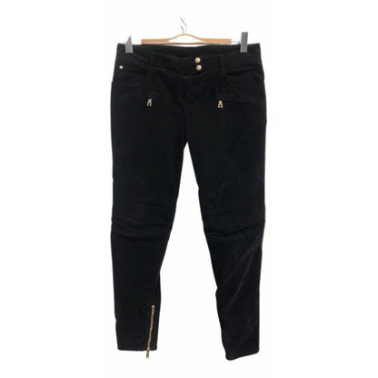 Jeans Biker Balmain velours T.44