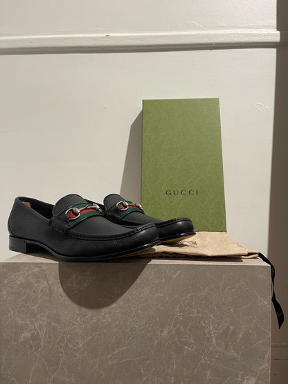 Mocassins Gucci noirs T.46 NEUFS