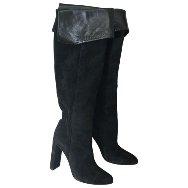 Bottes Dior noires T.37,5