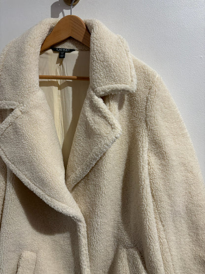 Manteau Ralph Lauren blanc T.XL