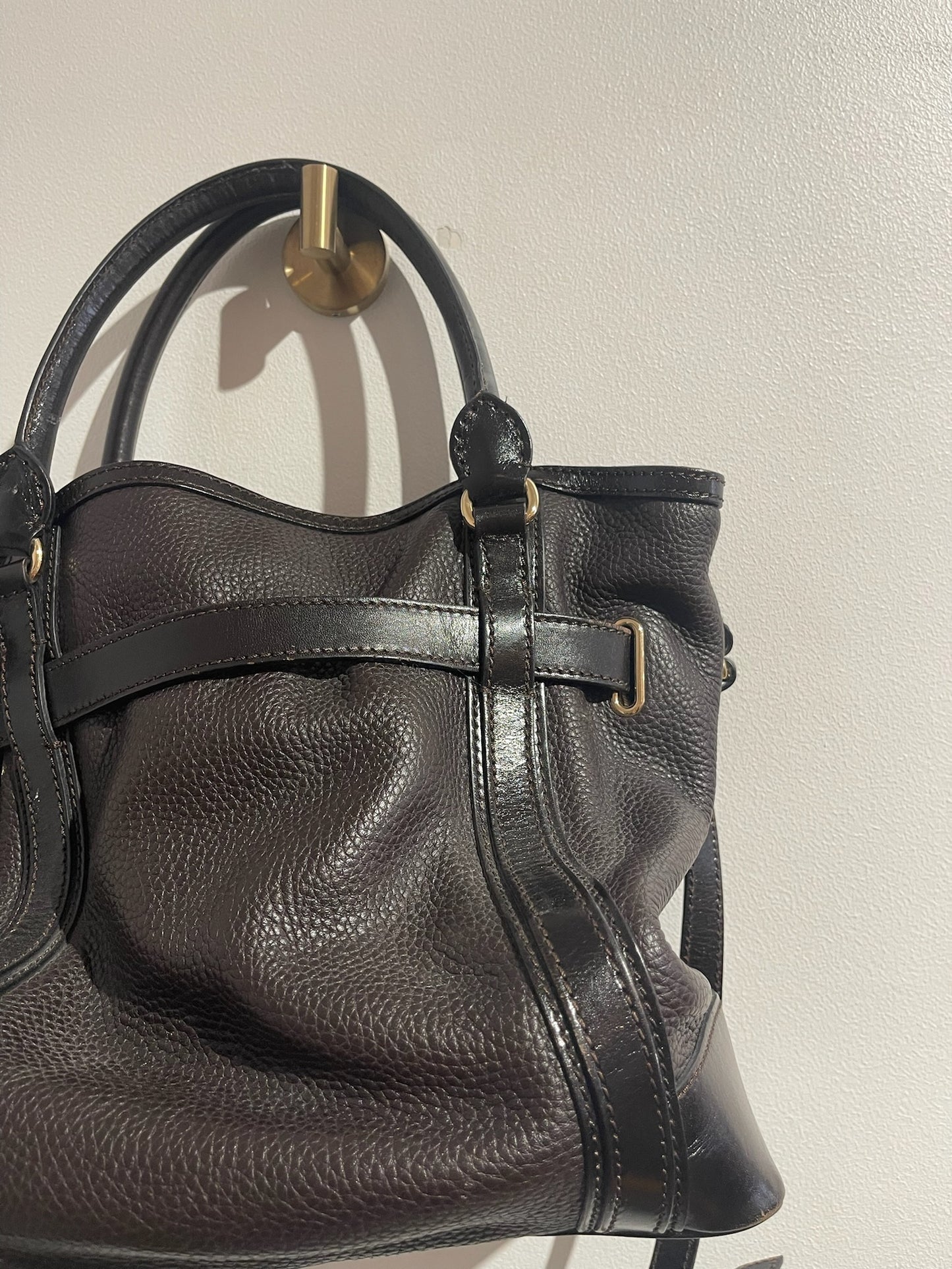 Sac Burberry marron