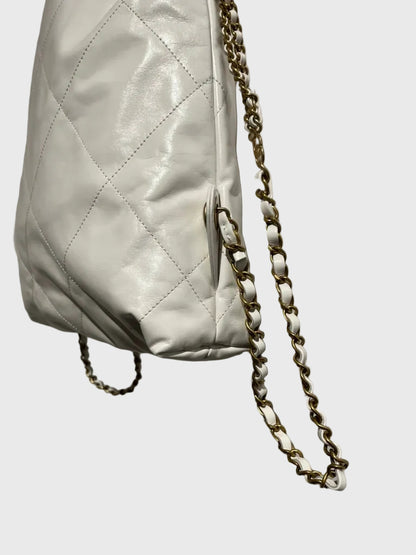 Sac à dos Chanel 22 Blanc