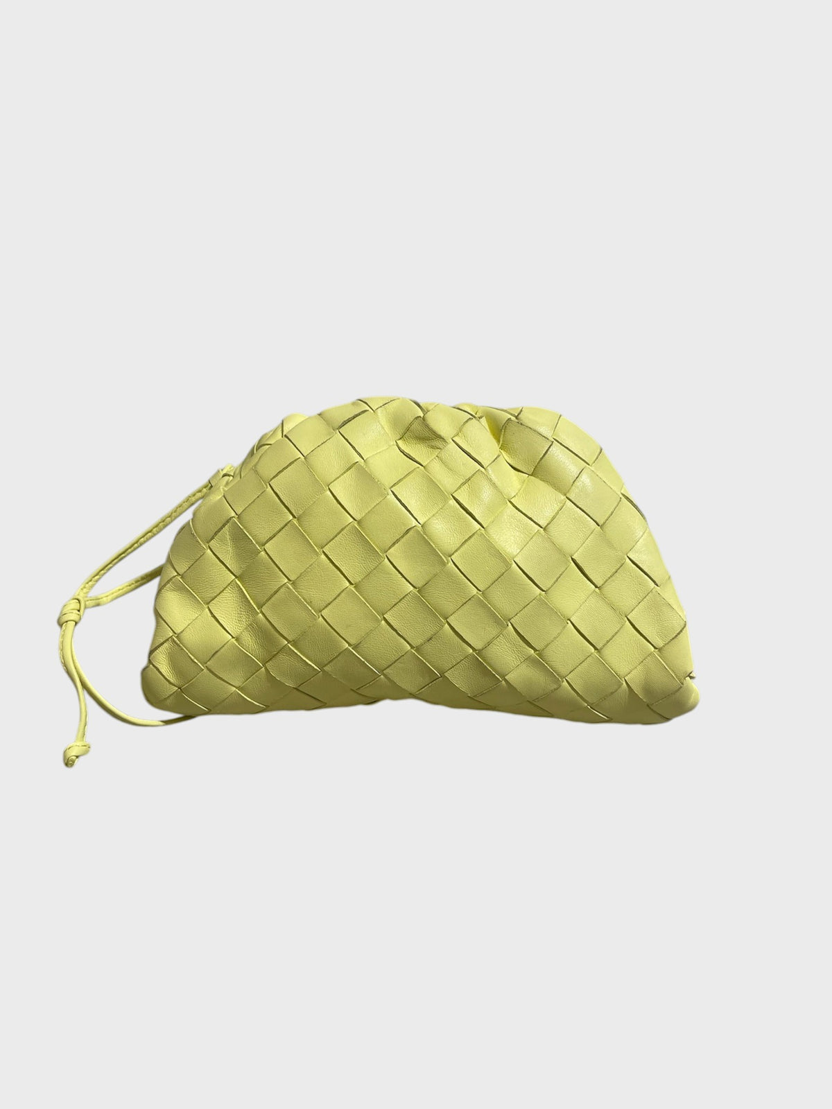 Sac Bottega Veneta Mini Pouch Jaune