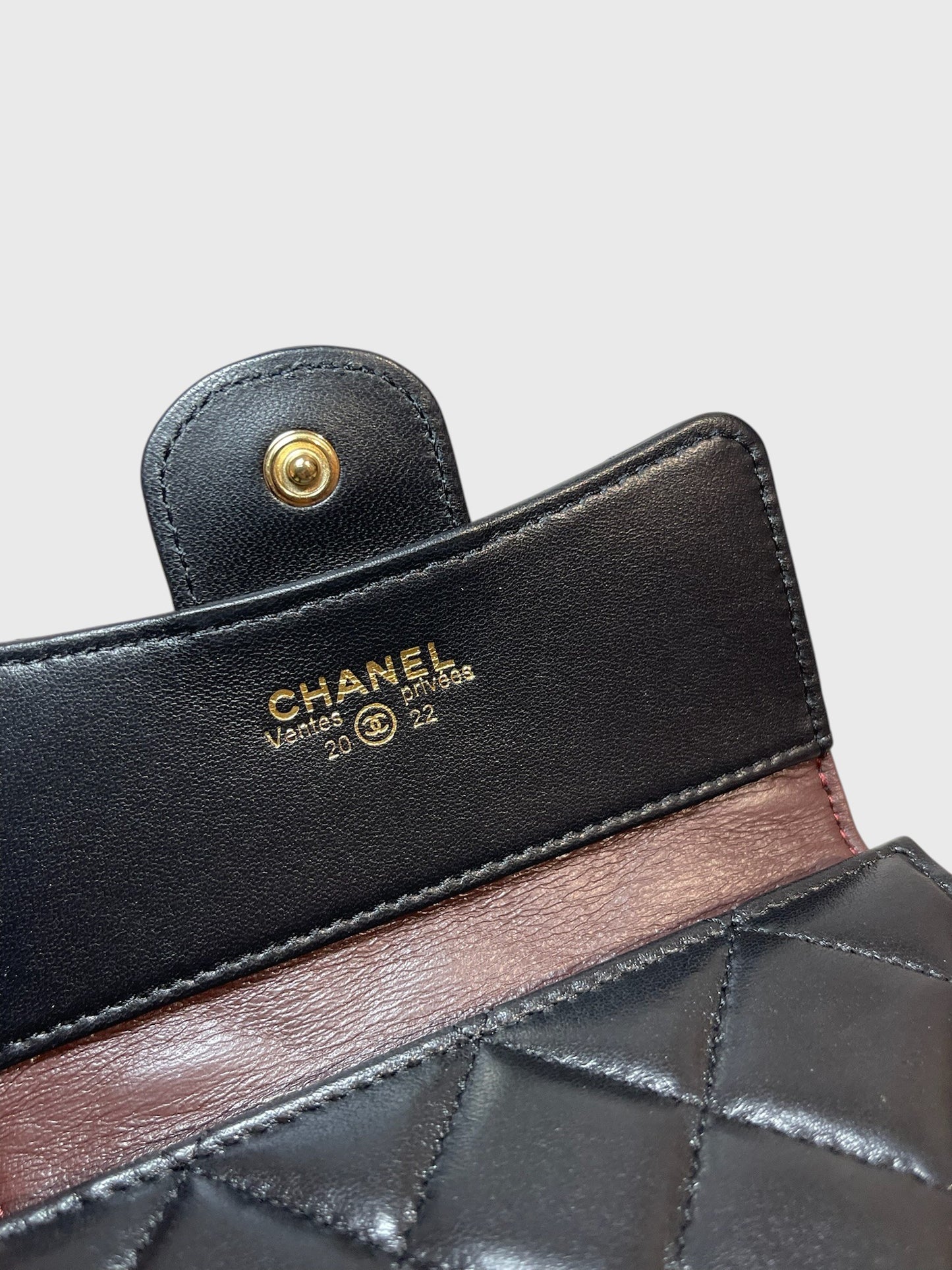 Portefeuille Chanel noir Timeless