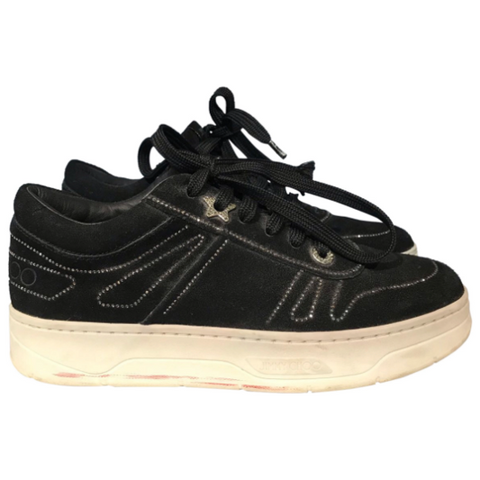 Baskets Jimmy Choo noires T.37,5
