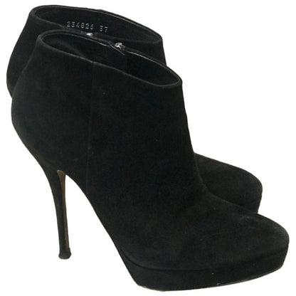 Boots Gucci noires T.37