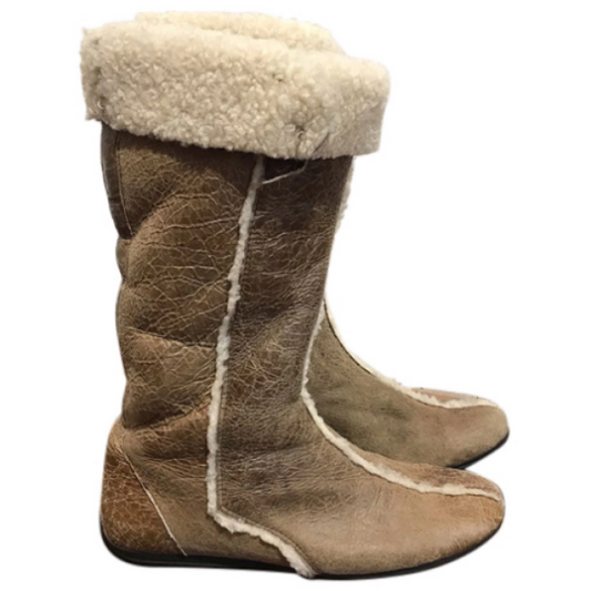 Bottes Prada beiges T.37