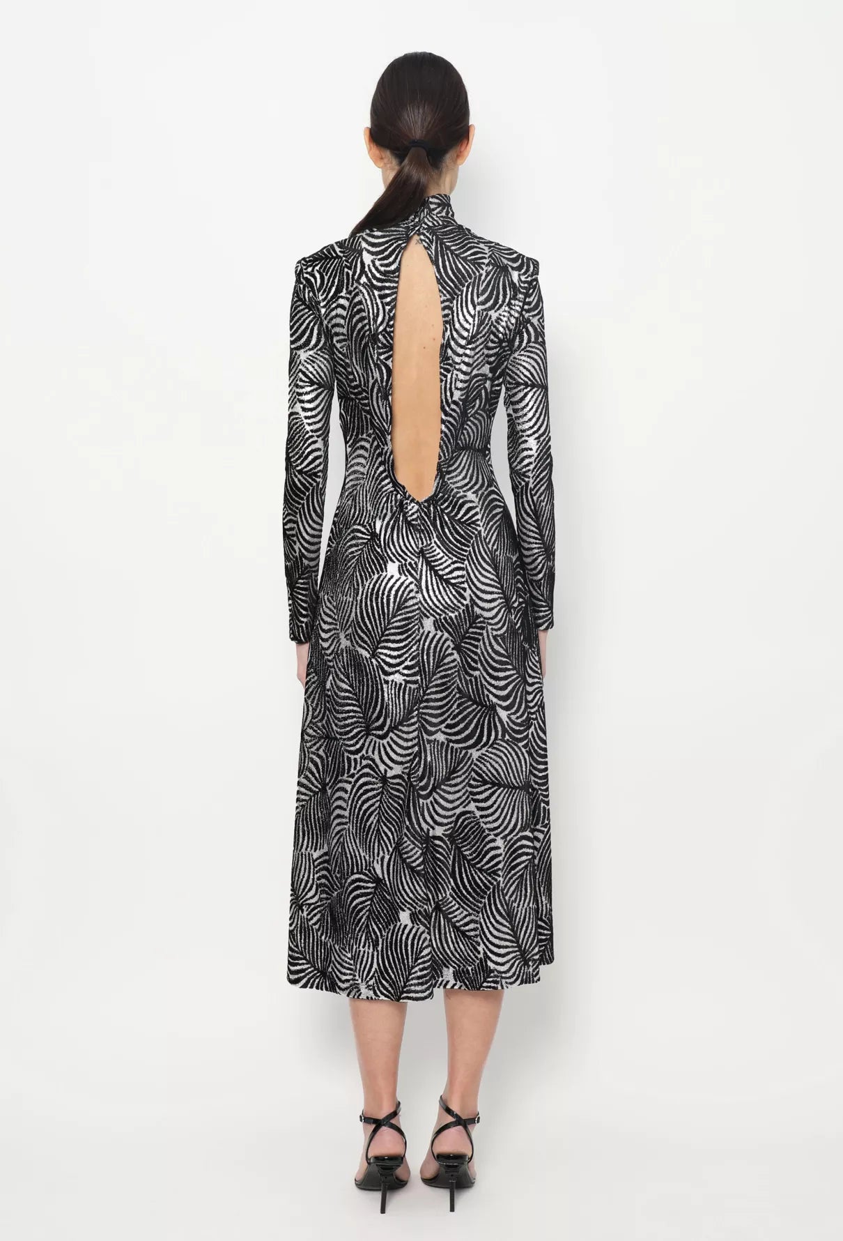 Robe Paco Rabanne zèbre T.46
