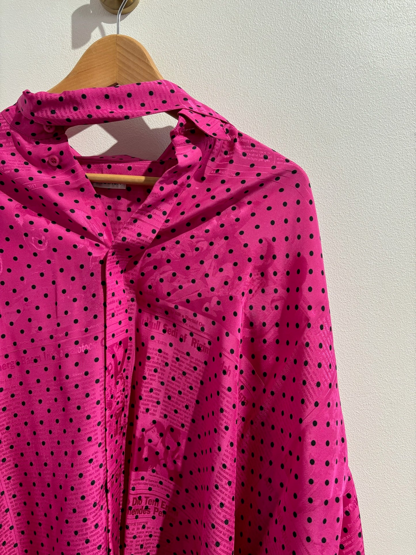 Robe Balenciaga fushia T.34