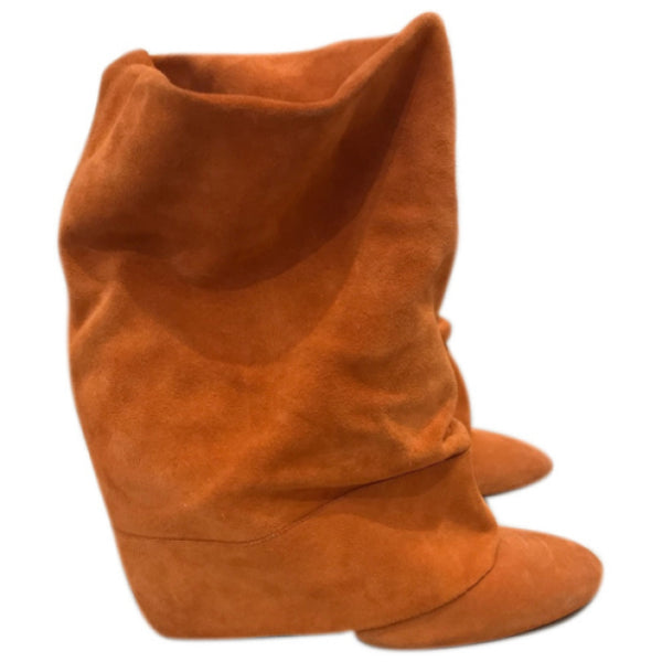 Bottes Casadei oranges T.39