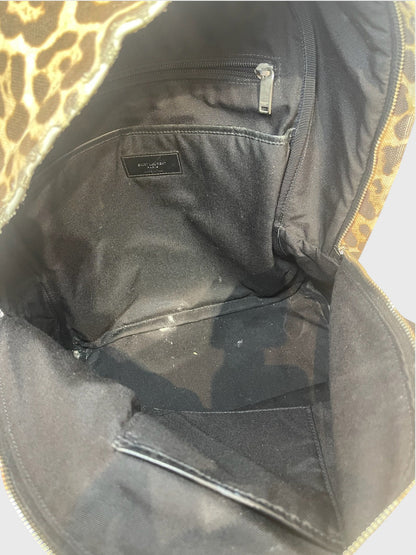 Sac à dos Saint Laurent leopard