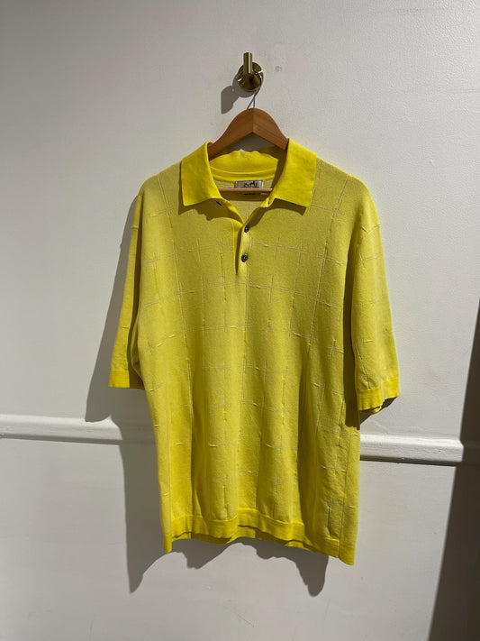 Polo Hermès jaune T.XL