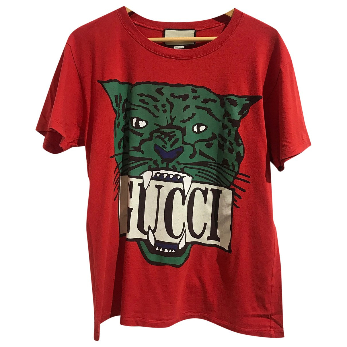 T-shirt Gucci rouge T.S