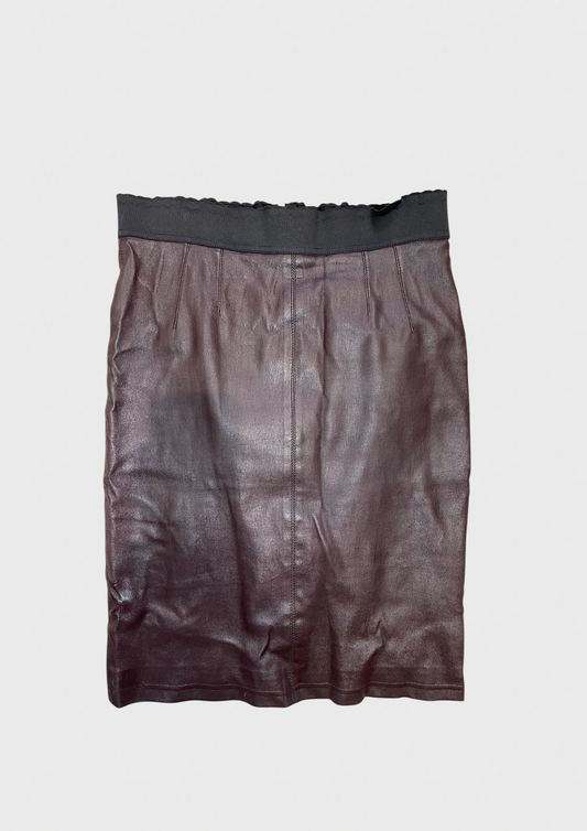 Jupe Dolce & Gabbana bordeaux T.40