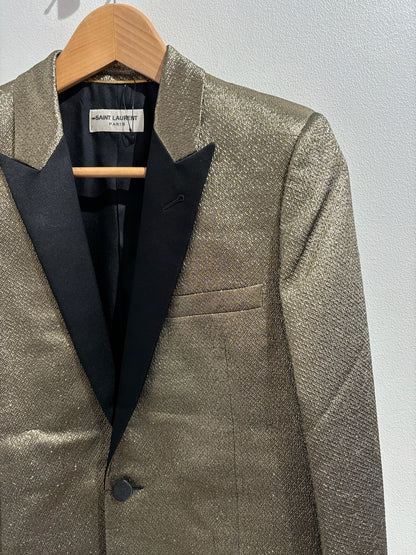 Blazer Saint Laurent doré T.S