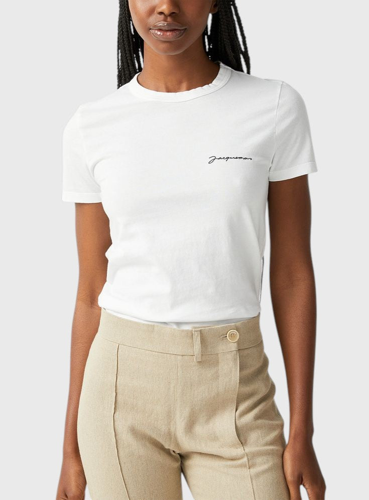 T-shirt Jacquemus blanc T.XS