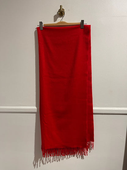 Echarpe Hermès rouge