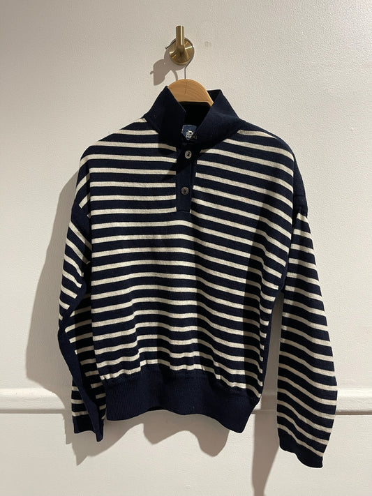 Pull Hermes bleu marine T.38