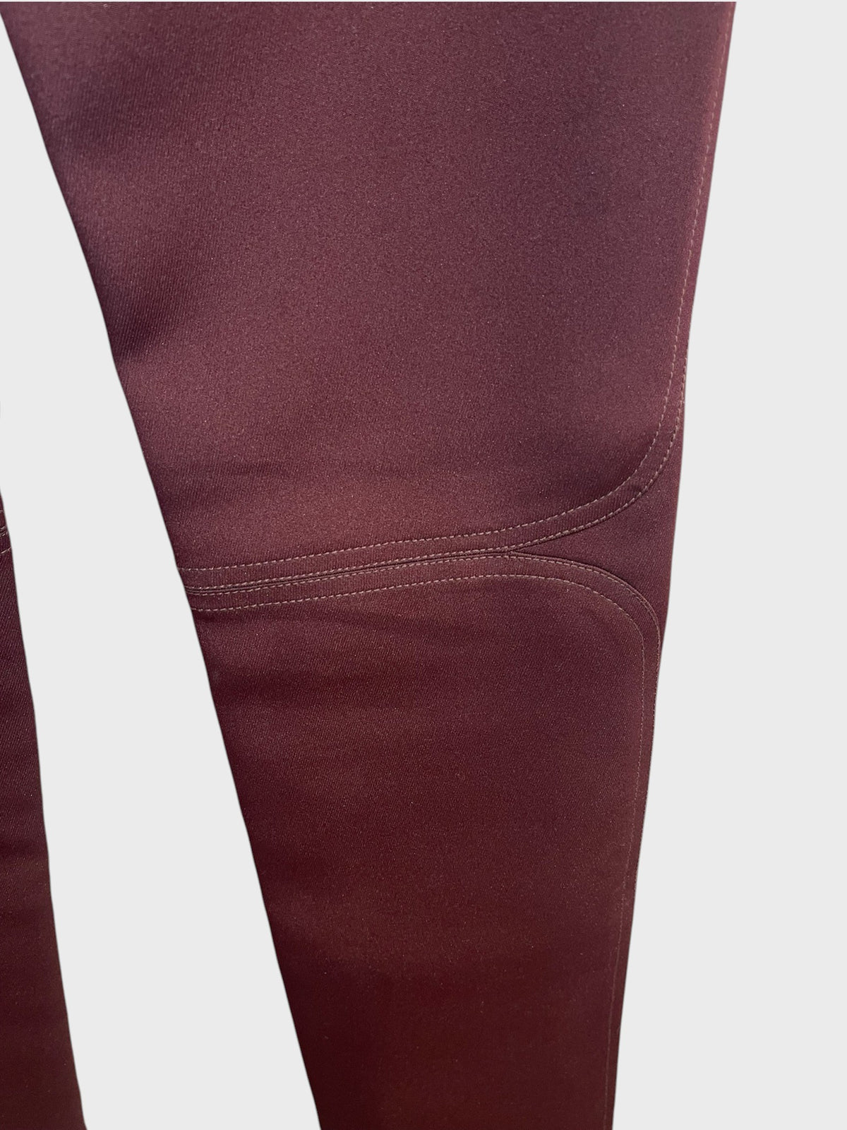 Pantalon Courrèges bordeaux T.40