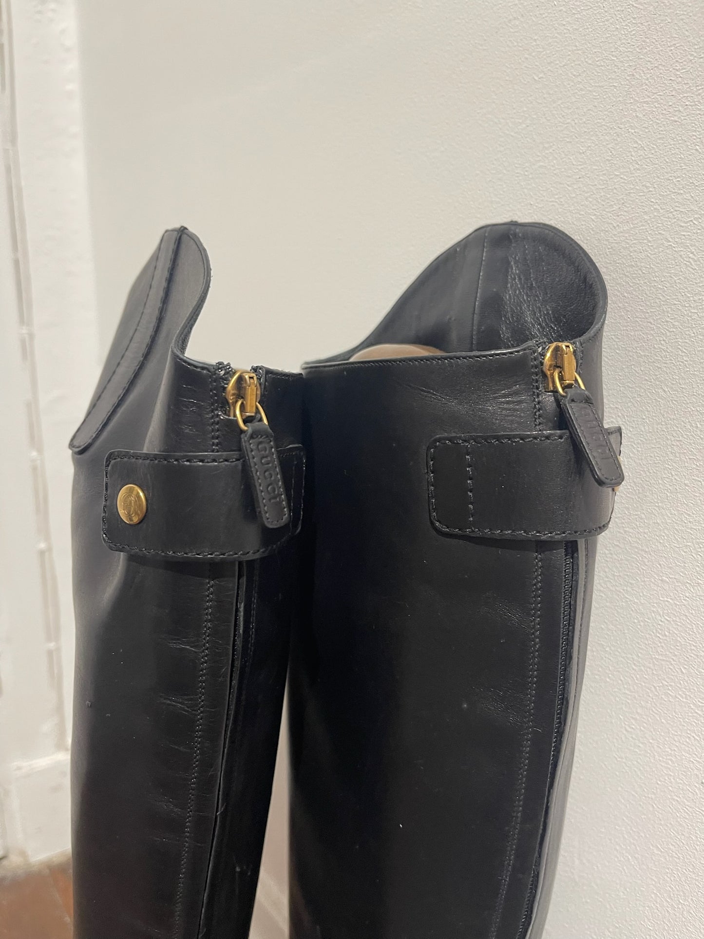 Bottes Gucci noires T.40