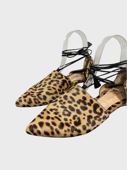 Ballerines Gianvito Rossi leopard T.37,5