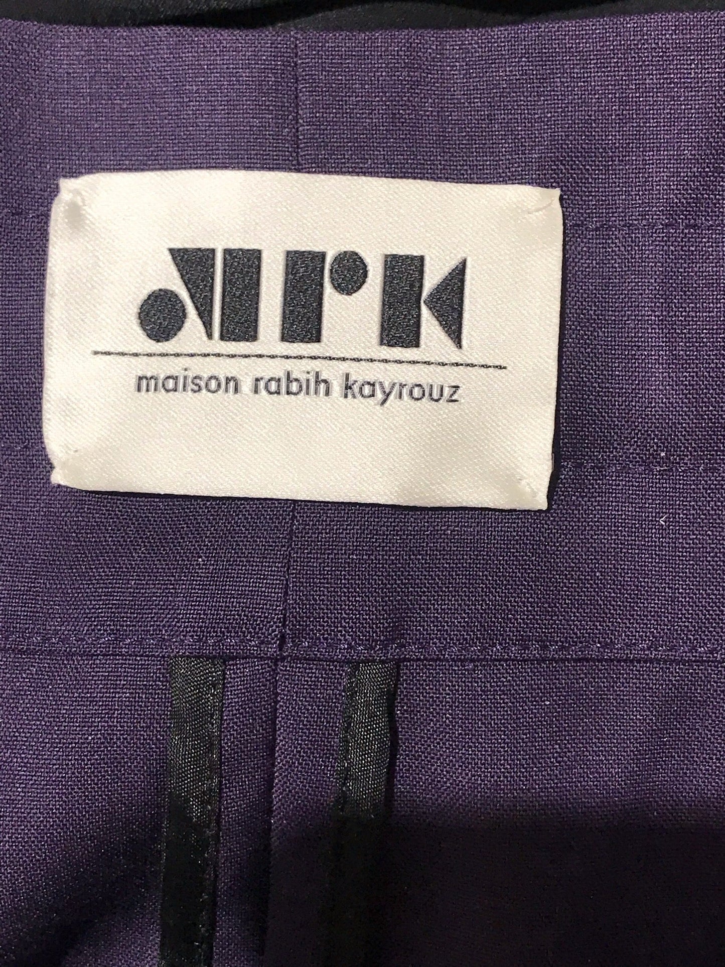 Pantalon Maison Rabih Kayrouz violet T.34