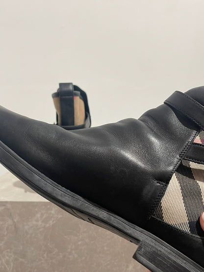 Bottines Burberry noires T.38