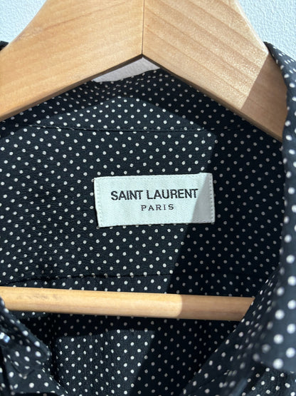 Chemise Saint Laurent noire T.42